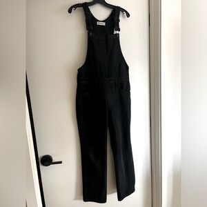 Relaxed fitting overalls